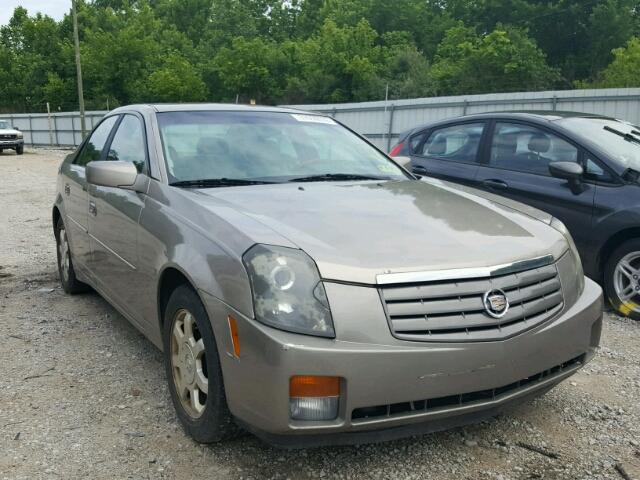 1G6DM57N530109811 - 2003 CADILLAC CTS TAN photo 1
