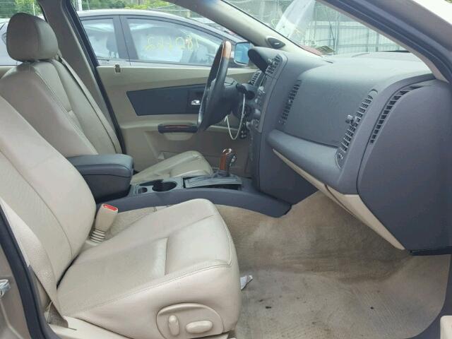 1G6DM57N530109811 - 2003 CADILLAC CTS TAN photo 5