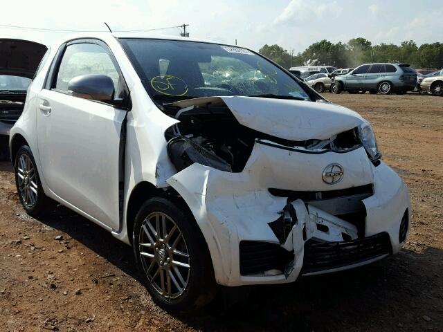 JTNJJXB08EJ029542 - 2014 TOYOTA SCION IQ WHITE photo 1