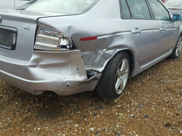 19UUA66295A052787 - 2005 ACURA TL SILVER photo 9