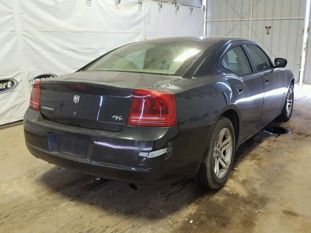 2B3KA53H46H163213 - 2006 DODGE CHARGER R/ BLACK photo 4