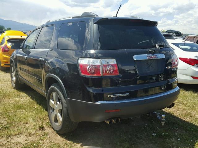 1GKKVRED2BJ276708 - 2011 GMC ACADIA SLT შავი ფოტო 3