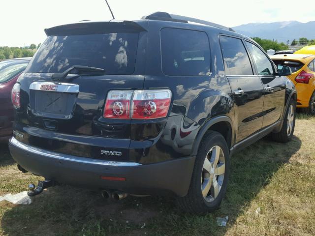 1GKKVRED2BJ276708 - 2011 GMC ACADIA SLT შავი ფოტო 4