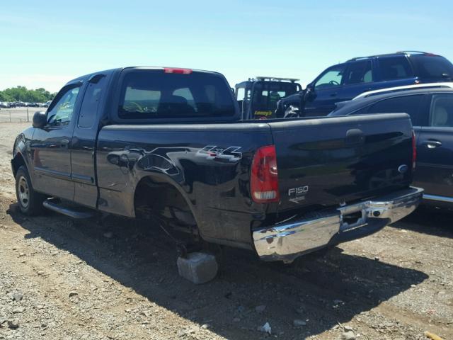 2FTRX18W14CA85821 - 2004 FORD F-150 HERI BLACK photo 3