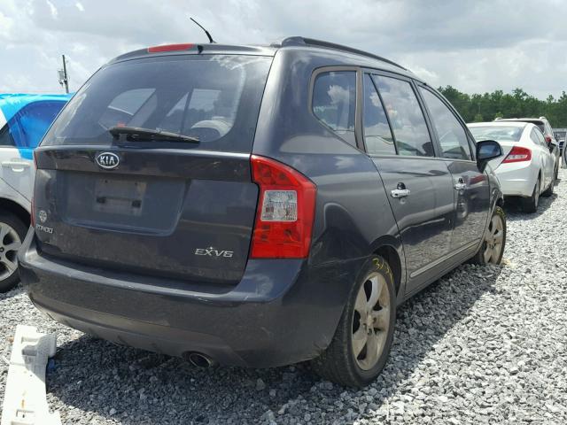 KNAFG526677116550 - 2007 KIA RONDO LX CHARCOAL photo 4