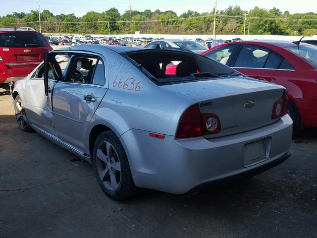 1G1ZC5E09CF212989 - 2012 CHEVROLET MALIBU 1LT 银色 照片 3