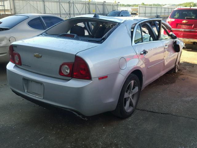1G1ZC5E09CF212989 - 2012 CHEVROLET MALIBU 1LT 银色 照片 4