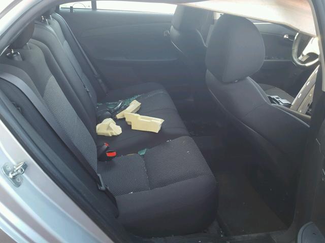 1G1ZC5E09CF212989 - 2012 CHEVROLET MALIBU 1LT 银色 照片 6