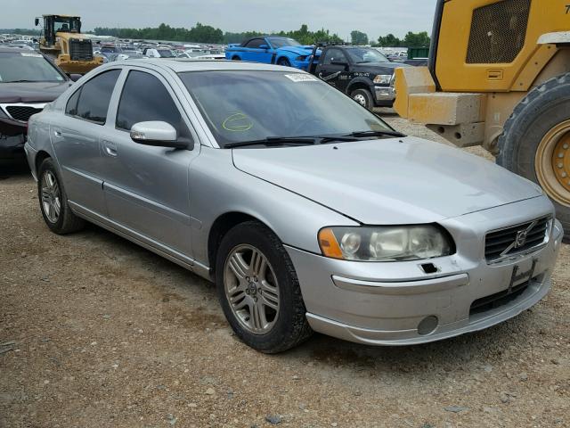 YV1RS592872645281 - 2007 VOLVO S60 2.5T SILVER photo 1