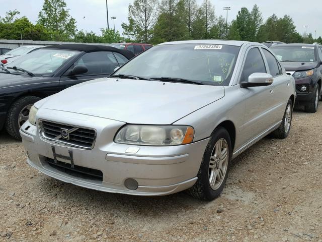 YV1RS592872645281 - 2007 VOLVO S60 2.5T SILVER photo 2