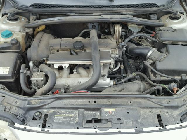 YV1RS592872645281 - 2007 VOLVO S60 2.5T SILVER photo 7