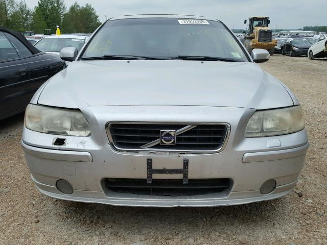 YV1RS592872645281 - 2007 VOLVO S60 2.5T SILVER photo 9