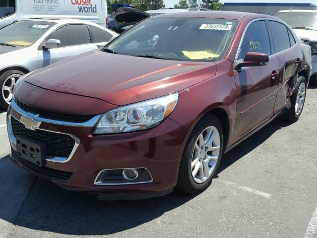1G11C5SL5FF246802 - 2015 CHEVROLET MALIBU 1LT 勃艮第红 照片 2