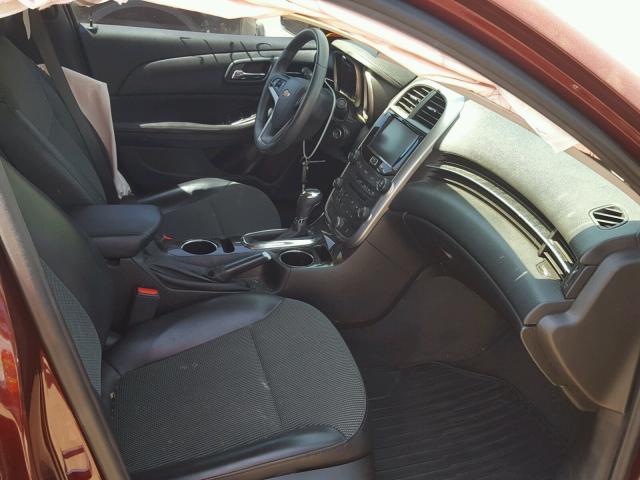 1G11C5SL5FF246802 - 2015 CHEVROLET MALIBU 1LT 勃艮第红 照片 5