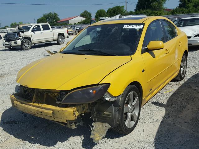 JM1BK123841203329 - 2004 MAZDA 3 S YELLOW photo 2