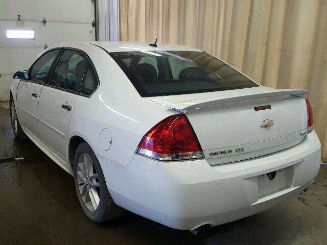 2G1WC5E31C1318891 - 2012 CHEVROLET IMPALA LTZ WHITE photo 3