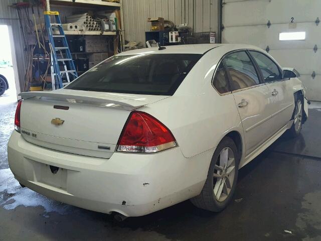 2G1WC5E31C1318891 - 2012 CHEVROLET IMPALA LTZ WHITE photo 4