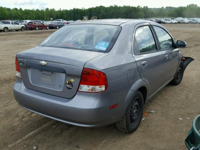 KL1TD56616B549804 - 2006 CHEVROLET AVEO BASE Boz foto 4
