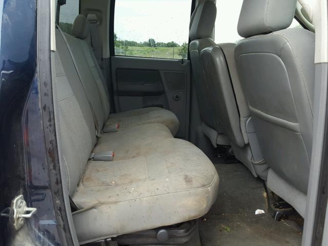 3D7KS28D68G135566 - 2008 DODGE RAM 2500 S BLUE photo 6