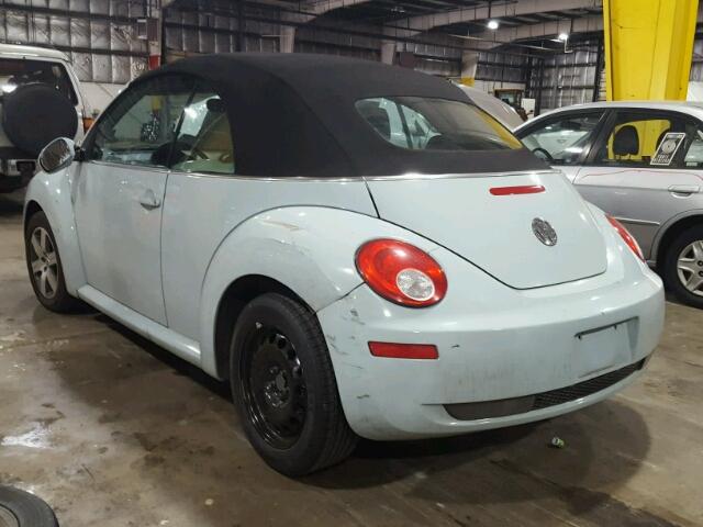 3VWRF31Y66M318753 - 2006 VOLKSWAGEN NEW BEETLE 白色 照片 3