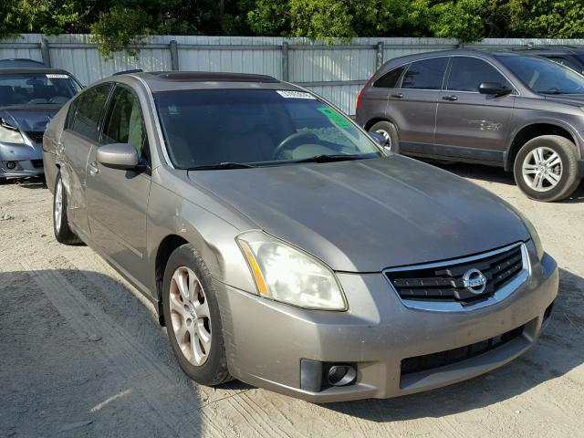 1N4BA41E97C831339 - 2007 NISSAN MAXIMA SE BROWN photo 1