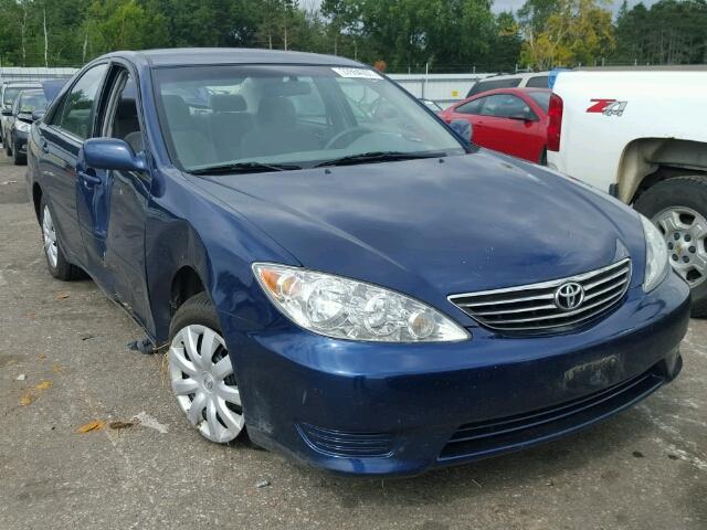 4T1BE32K16U115620 - 2006 TOYOTA CAMRY LE/X BLUE photo 1