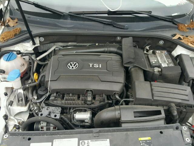 1VWAT7A31FC039648 - 2015 VOLKSWAGEN PASSAT S أبيض صورة 7
