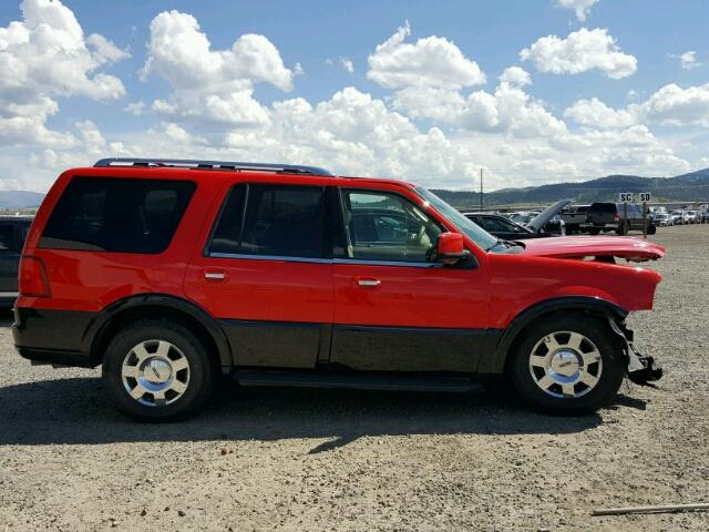 5LMFU28535LJ02630 - 2005 LINCOLN NAVIGATOR წითელი ფოტო 9