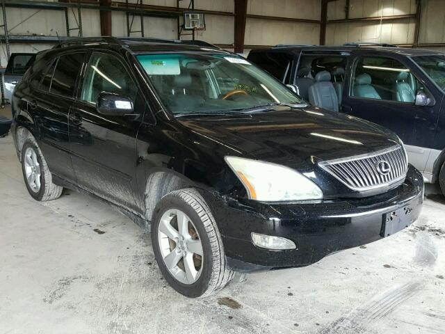 JTJHA31U540047790 - 2004 LEXUS RX 330 BLACK photo 1