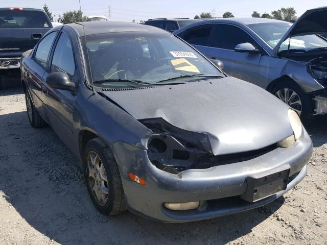 1B3ES46C61D147993 - 2001 DODGE NEON SE BLUE photo 1