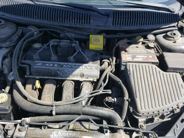 1B3ES46C61D147993 - 2001 DODGE NEON SE BLUE photo 7