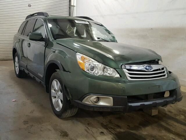 4S4BRBGC9B3391625 - 2011 SUBARU OUTBACK 2. GREEN photo 1