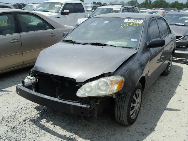 1NXBR32E85Z365336 - 2005 TOYOTA COROLLA CE GRAY photo 2