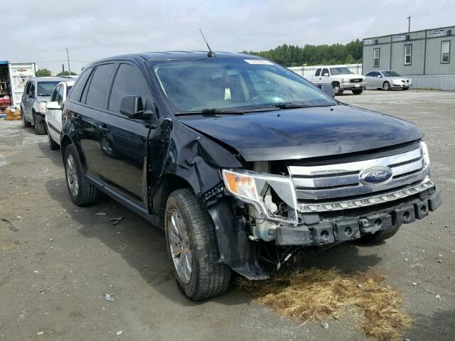 2FMDK3JC8ABA65079 - 2010 FORD EDGE SEL BLACK photo 1