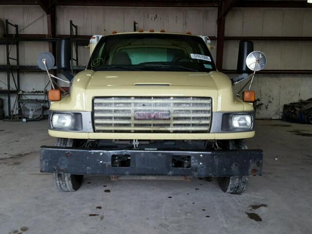 1GDJ5C1G79F402705 - 2009 GMC C5500 C5C0 YELLOW photo 9