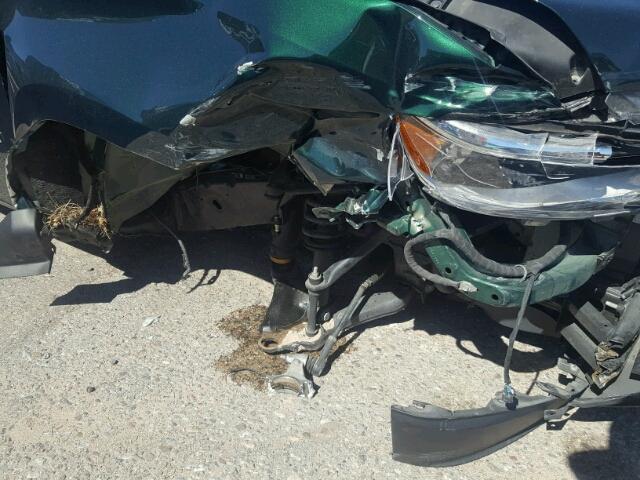 1GCGSCE31G1215307 - 2016 CHEVROLET COLORADO L GREEN photo 9