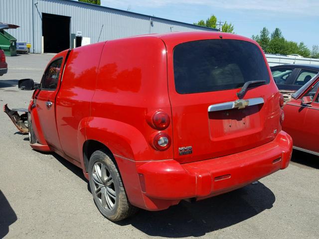 3GCDA15D47S640585 - 2007 CHEVROLET HHR PANEL RED photo 3