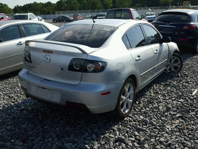 JM1BK32F891226316 - 2009 MAZDA 3 SILVER photo 4