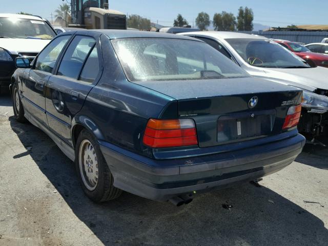 WBACB4327RFM01399 - 1994 BMW 325 I AUTO GREEN photo 3