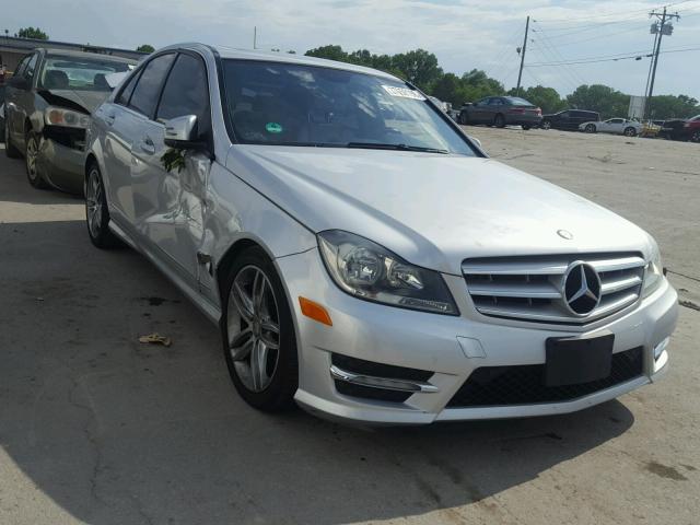 WDDGF8BB2CA670938 - 2012 MERCEDES-BENZ C 300 4MAT SILVER photo 1