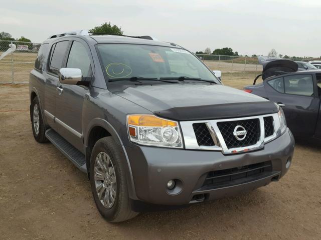 5N1BA0NF9FN618380 - 2015 NISSAN ARMADA PLA CHARCOAL photo 1