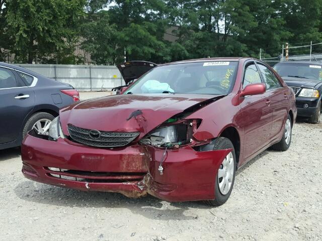 4T1BE32K03U216059 - 2003 TOYOTA CAMRY LE RED photo 2