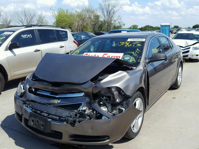 1G1ZB5E19BF391688 - 2011 CHEVROLET MALIBU LS ნაცრისფერი ფოტო 2