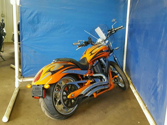 5VPXB36N4D3026152 - 2013 VICTORY MOTORCYCLES JACKPOT ORANGE photo 4
