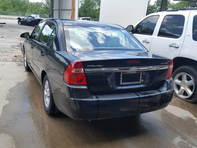 1G1ZT52834F203930 - 2004 CHEVROLET MALIBU LS BLACK photo 3