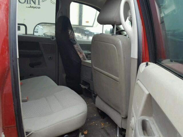 3D7KS28AX8G131803 - 2008 DODGE RAM 2500 S RED photo 6