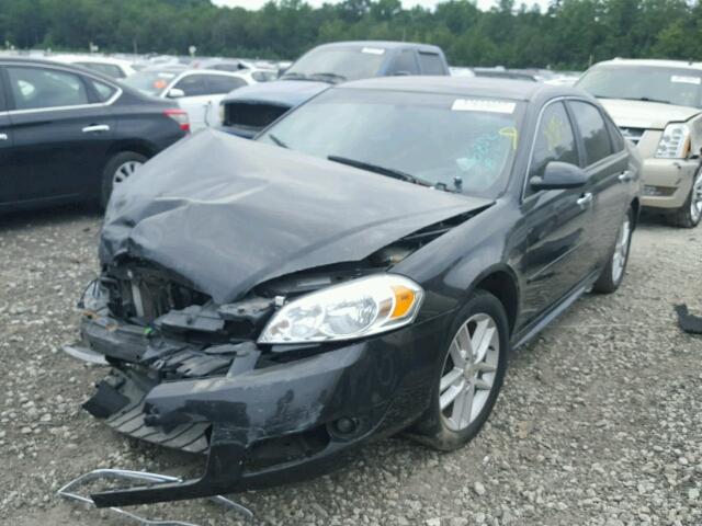 2G1WC5E35E1166892 - 2014 CHEVROLET IMPALA LIM BLACK photo 2