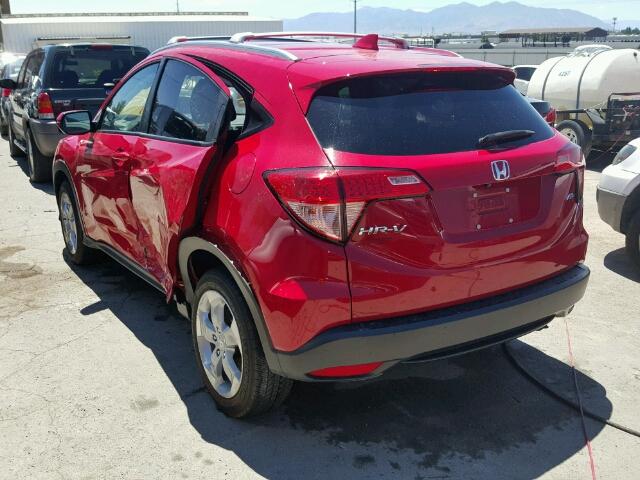 3CZRU6H55GM756875 - 2016 HONDA HR-V EX RED photo 3