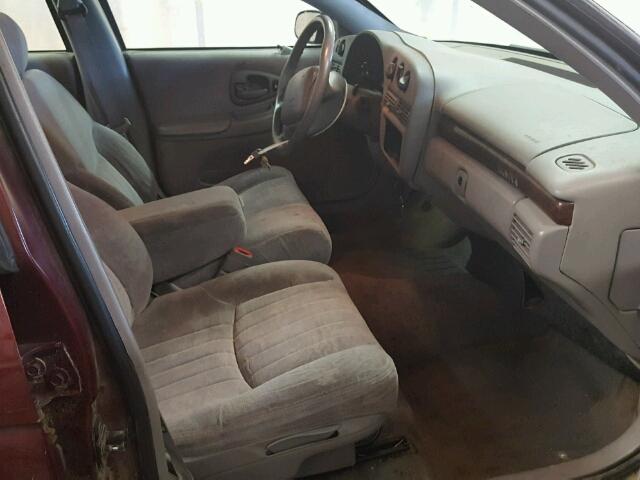 2G1WL52M5V9168169 - 1997 CHEVROLET LUMINA BAS მუქწითელი ფოტო 5