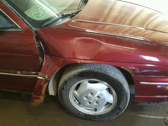 2G1WL52M5V9168169 - 1997 CHEVROLET LUMINA BAS მუქწითელი ფოტო 9